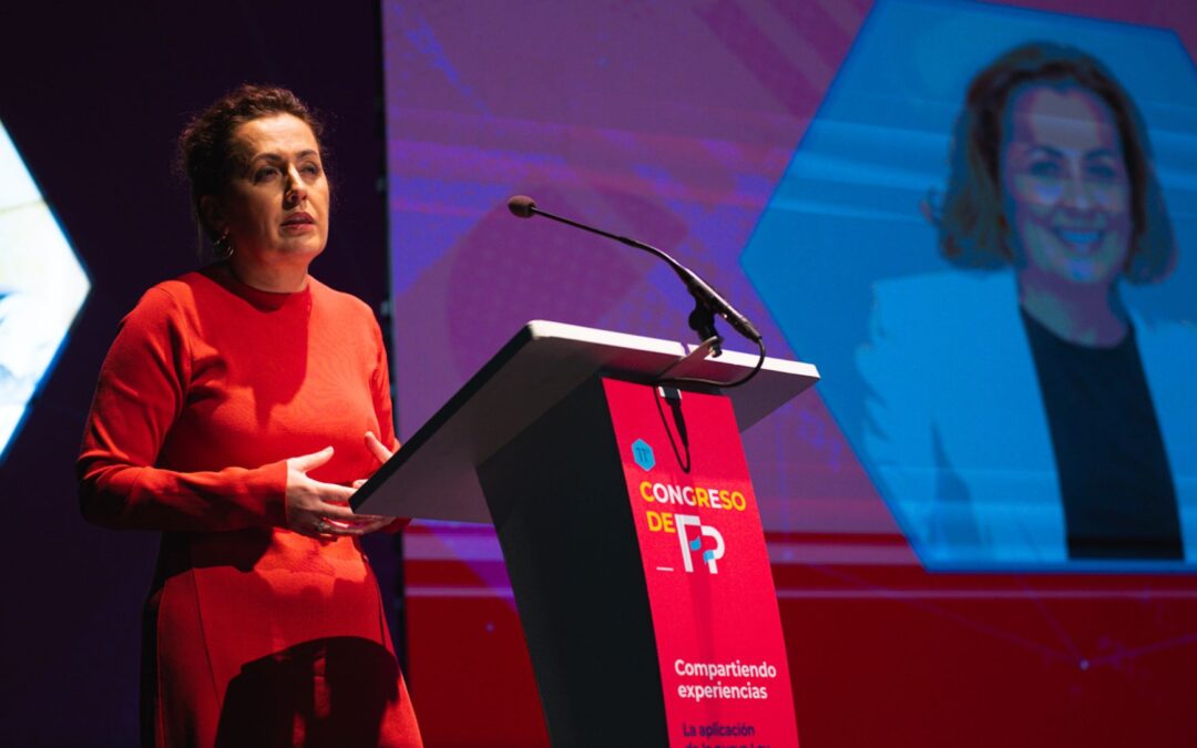 La secretaria general de FP defiende la dual como vía para garantizar la empleabilidad y el talento que buscan las empresas