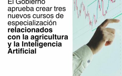 El Gobierno aprueba crear tres nuevos cursos de especialización relacionados con la agricultura y la Inteligencia Artificial