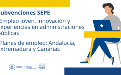 Subvenciones SEPE en el ámbito del empleo y de la formación en el trabajo para el año 2026