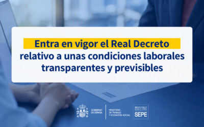 Entran en vigor los nuevos modelos de contrato con condiciones transparentes y previsibles